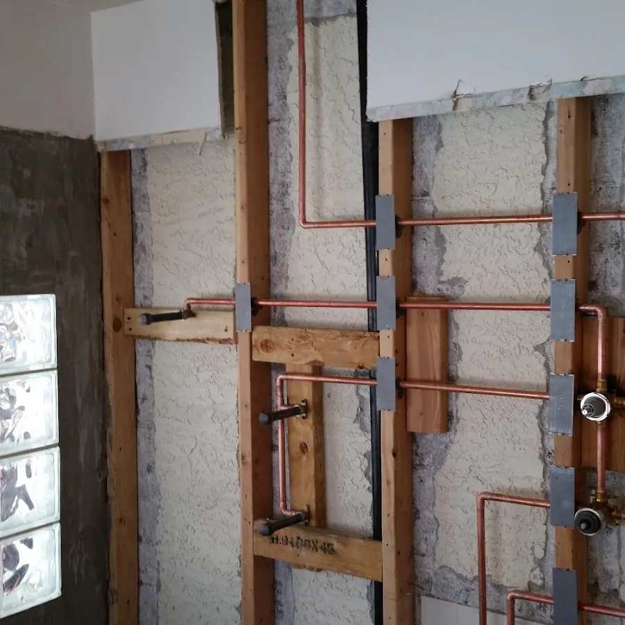 Copper pipe installation for Repiping in Barling